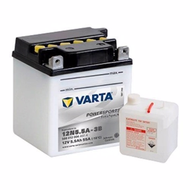 Varta 506 012 001 12-volts MC-batteri 5 Ah (+pol till höger)